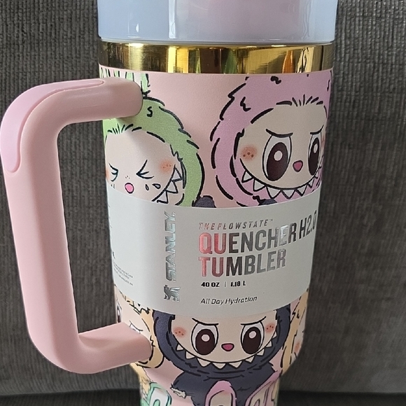 Stanley LoveShackFancy Labubu Quencher H2.0 Tumbler, 40oz. New In Collectors Box - Picture 8 of 13